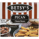 Box of pecan Betsy's Pecan Cheese Straws 