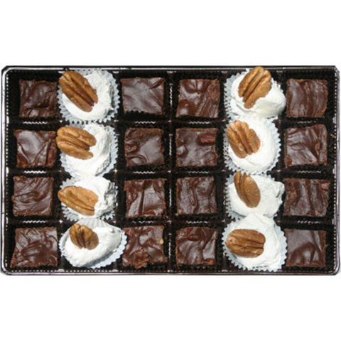 Divinity and Chocolate Pecan Fudge Combo
